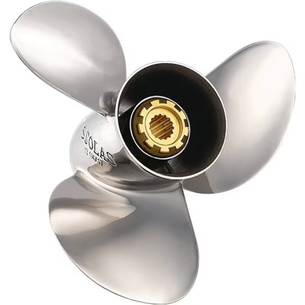 New Saturn, 3-Blade Propeller For Yamaha, 17in Pitch, 13.25in Dia., Solas, Mfr#: 3431-133-17